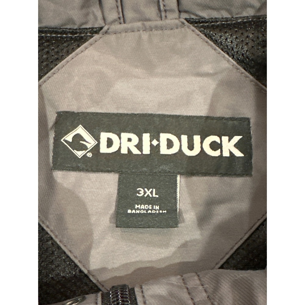 Dri-Duck 5325 Field Jacket Men's 3XL Charcoal Grey Work Utility Coat NWT - Picture 3 of 9